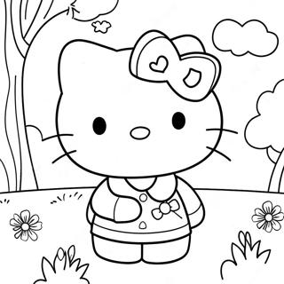 Hello Kitty E Amici Pagine Da Colorare