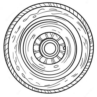 Pagina Da Colorare Di Un Pneumatico 35313-29382