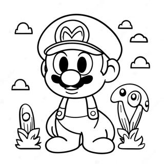 Pagina Da Colorare Di Super Mario Odyssey 3539-2875