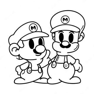 Pagina Da Colorare Dellavventura Di Cappy E Mario 3540-2878