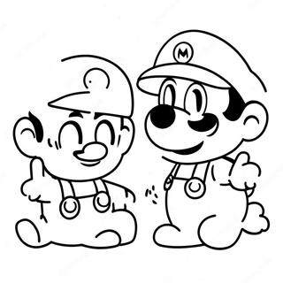 Pagina Da Colorare Dellavventura Di Cappy E Mario 3540-2879