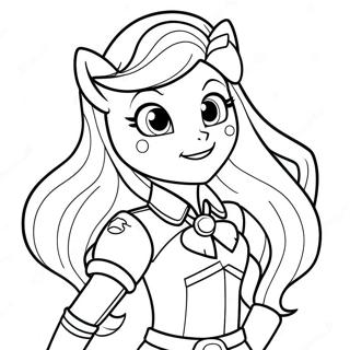 Pagina Da Colorare Di Sunset Shimmer Equestria Girl 35463-29502