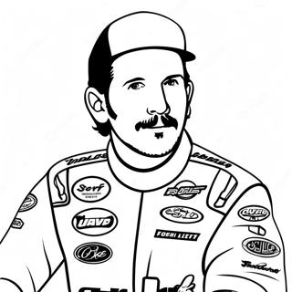 Dale Earnhardt Pagine Da Colorare