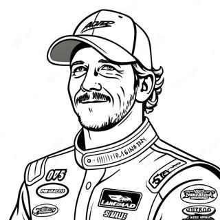 Pagina Da Colorare Di Dale Earnhardt 35513-29544