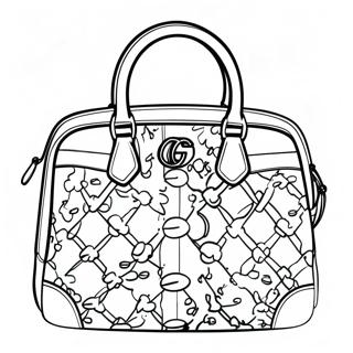 Pagina Da Colorare Della Borsa Gucci 35744-29729