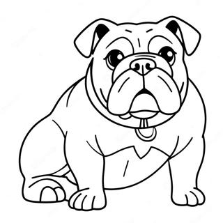 Pagina Da Colorare Bulldog 3589-2916