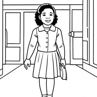 Ruby Bridges Pagine Da Colorare