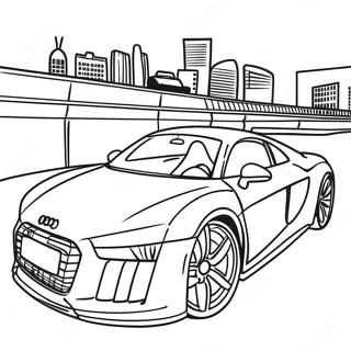 Pagina Da Colorare Della Audi Sports Car Racing 36545-30463