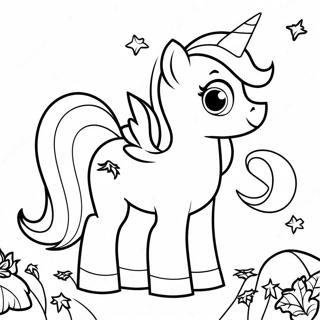 Pagina Da Colorare Di My Little Pony Per Halloween 36765-30628