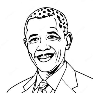 Pagina Da Colorare Di Barack Obama 36775-30630