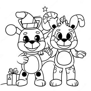 Pagina Da Colorare Di Fnaf Natale 36915-30755