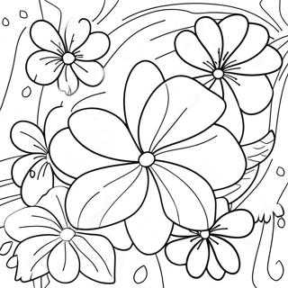 Pagina Da Colorare Fiori Hawaiani 37245-31008