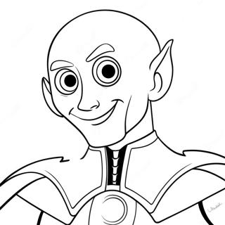 Megamind Pagine Da Colorare