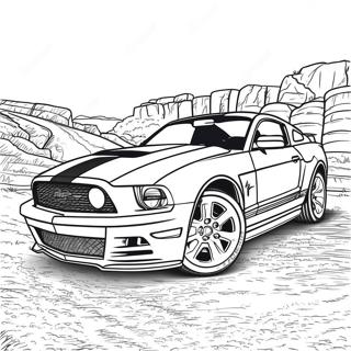 Mustang Gt Mustang Pagine Da Colorare