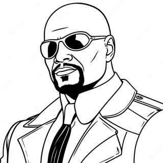 Nick Fury Da Colorare 37626-31310