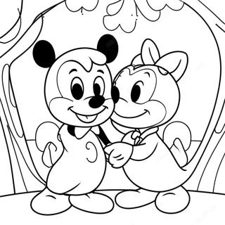 Disney San Valentino Pagine Da Colorare