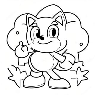 Buon Compleanno Sonic Da Colorare 37666-31339