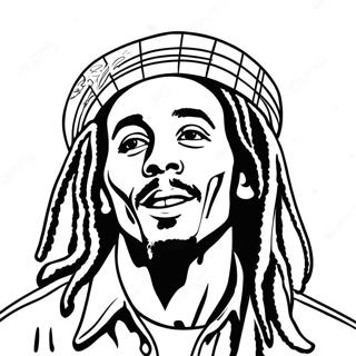 Bob Marley Pagine Da Colorare