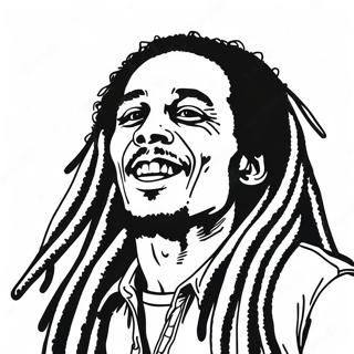 Pagina Da Colorare Di Bob Marley 37706-31371