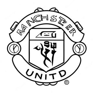 Pagina Da Colorare Logo Manchester United 37797-31445