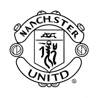 Pagina Da Colorare Logo Manchester United 37797-31447