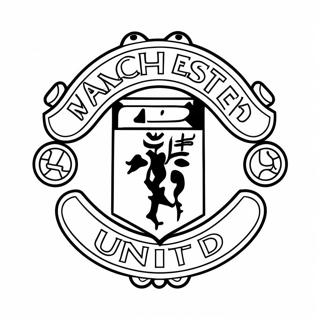 Pagina Da Colorare Logo Manchester United 37797-31448