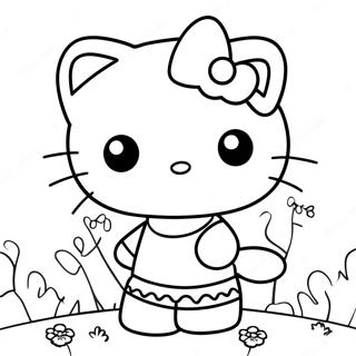 Hello Kitty Zombie Pagine Da Colorare