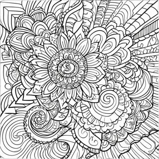 Mandala Per Il Sollievo Dallansia Pagina Da Colorare 37946-31575