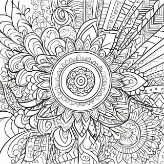 Mandala Per Il Sollievo Dallansia Pagina Da Colorare 37946-31576