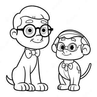 Mr Peabody E Sherman Pagine Da Colorare