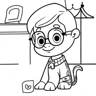 Pagina Da Colorare Di Mr Peabody E Sherman 38236-31792