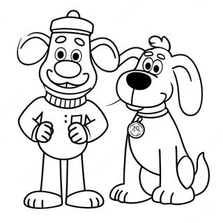 Pagina Da Colorare Di Wallace E Gromit 38246-31804