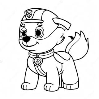 Everest Skye Everest Paw Patrol Pagine Da Colorare