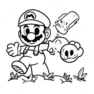 Pagina Da Colorare Di Super Mario Bros 3 38446-31964