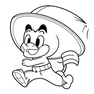 Pagina Da Colorare Di Speedy Gonzales 38766-32219