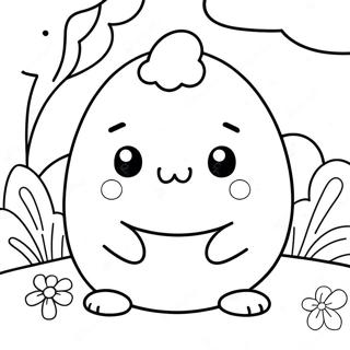 Pagina Da Colorare Squishmallow Di Pasqua 39067-32446