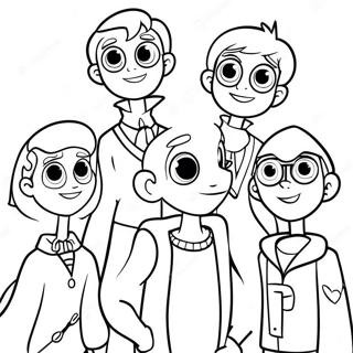 Pagina Da Colorare Dellavventura Dei Personaggi Di Cyberchase 39308-32641