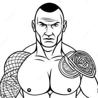 Pagina Da Colorare Di Randy Orton Wwe 39387-32694