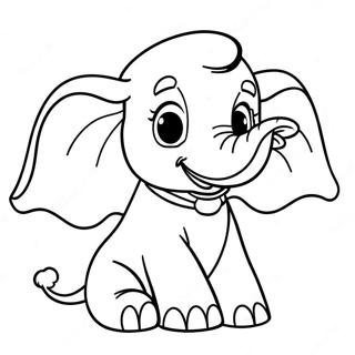 Dumbo Pagine Da Colorare