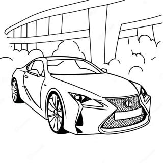 Pagina Da Colorare Della Lexus Sportiva 39608-32876