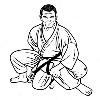 Pagina Da Colorare Jiu Jitsu 40107-33262