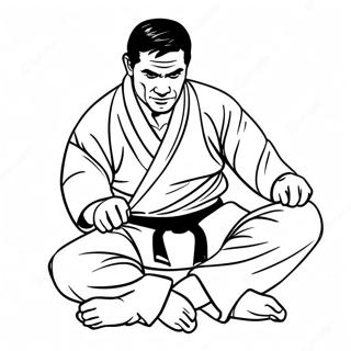 Pagina Da Colorare Jiu Jitsu 40107-33263