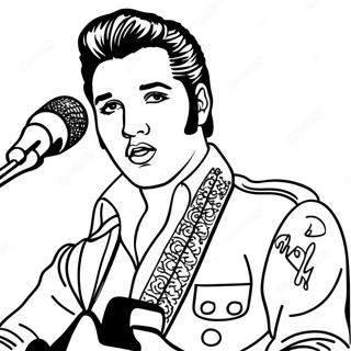 Pagina Da Colorare Di Elvis 4010-3244