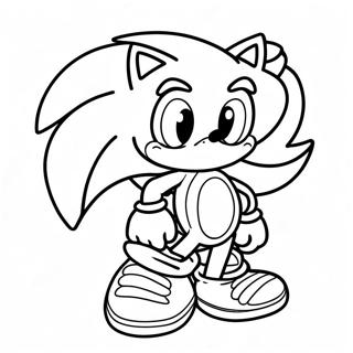 Pagina Da Colorare Di Sonic Underground 40197-33331