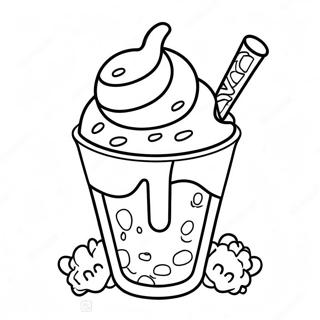 Pagina Da Colorare Del Delizioso Sundae Dairy Queen 40308-33425