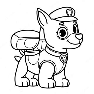 Paw Patrol Zuma Pagine Da Colorare