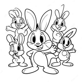 Pagina Da Colorare Dei Tiny Toons 40477-33543