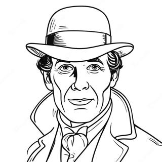 Pagina Da Colorare Di Sherlock Holmes 40928-33886