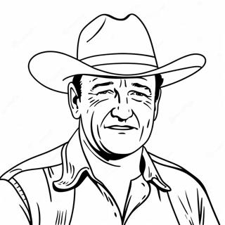 John Wayne Pagine Da Colorare