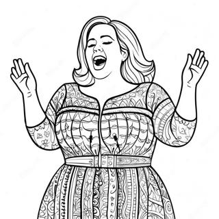 Adele Pagine Da Colorare